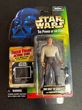 Load image into Gallery viewer, KENNER STAR WARS POWER OF THE FORCE FREEZE FRAME HAN SOLO IN CARBONITE BLOCK COLLECTION 1
