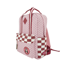 Load image into Gallery viewer, Demon Slayer Logo Cotton Canvas Women's Pink Mini Backpack
