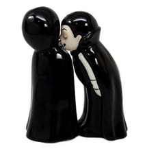 Load image into Gallery viewer, Love at First Bite Halloween Salt &amp; Pepper Shaker Set
