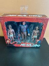 Load image into Gallery viewer, NECA STARZ SERIES ASH VS EVIL DEAD BLOODY ASH FACES DEMON SPAWN PREOWNED FIGURES
