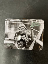 Load image into Gallery viewer, UNIVERSAL STUDIOS MONSTERS CREATURE FROM THE BLACK LAGOON LUNCHBOX TIN TOTE
