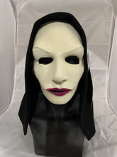 Load image into Gallery viewer, Zagone Studios Satan’s Sister UV Reactive Evil Nun Mask
