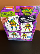 Load image into Gallery viewer, Playmates TMNT Mutant Mayhem Mutant Ninja Shouts Leonardo
