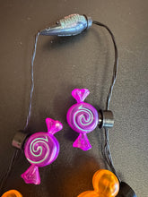Load image into Gallery viewer, Disney Parks Halloween Mickey Glow Necklace Preowned
