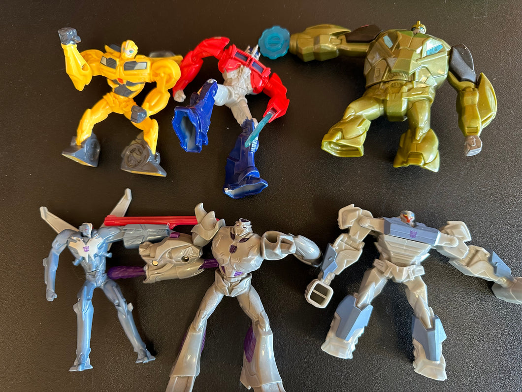 McDonald’s Transformer Prime Toys Set of 6