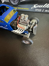 Load image into Gallery viewer, GMP 1934 SOUTHERN SPEED &amp; MARINE ALTERED BLUE COUPE 1:18 No. 18829 OPEN BOX
