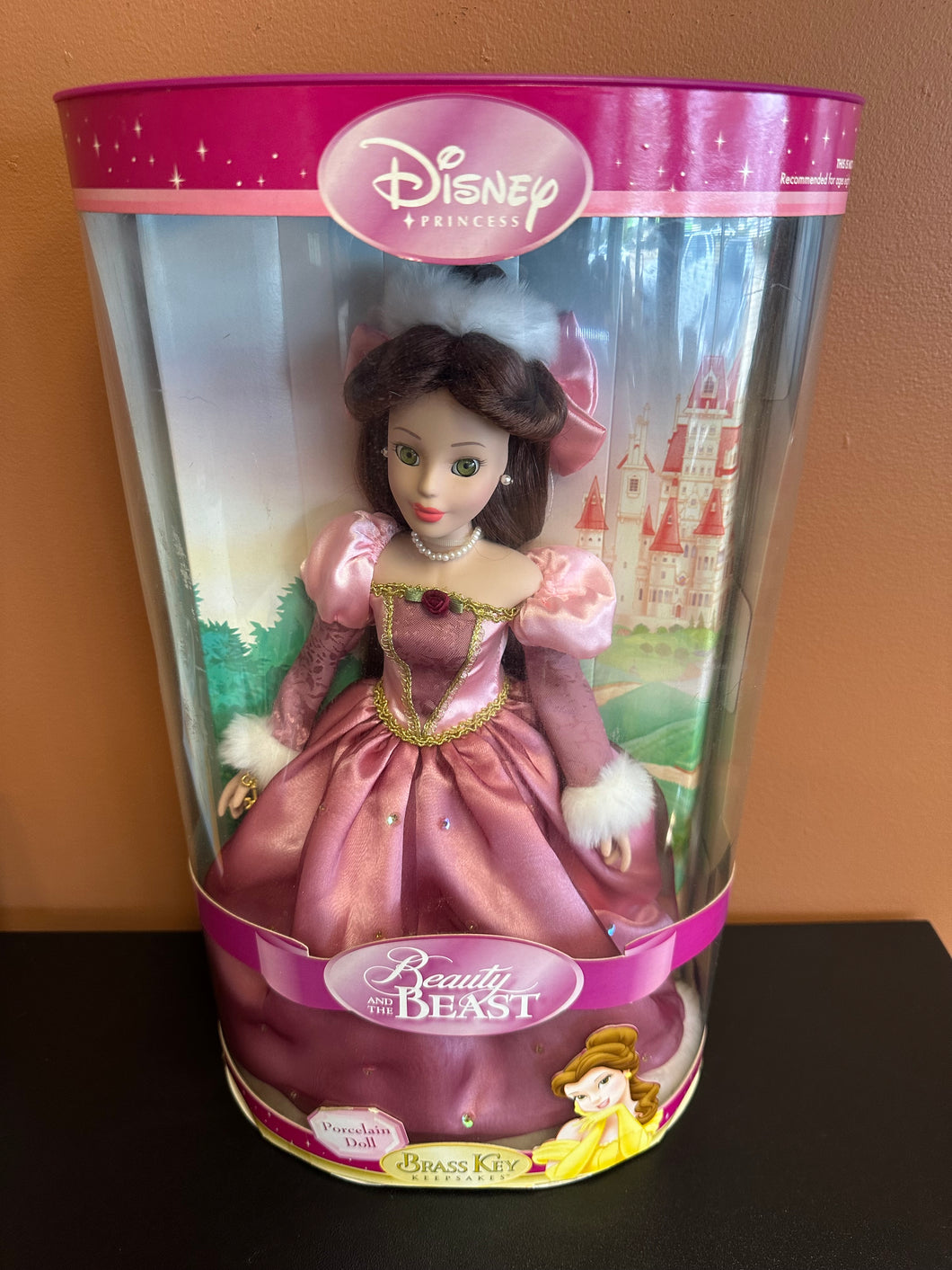 Disney Princess Brass Key Keepsakes Beauty & The Beast Belle 14” Porcelain Doll