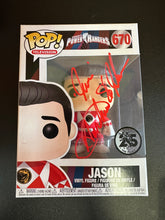 Load image into Gallery viewer, FUNKO POP SABAN’S POWER RANGERS SIGNED BY AUSTIN ST JOHN 670 DAMAGED
