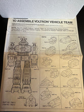 Load image into Gallery viewer, Matchbox Voltron TV Series Aqua-Fighter with Box &amp; Instructions 700212
