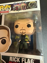 Load image into Gallery viewer, FUNKO POP SUICIDE SQUAD RICK FLAG 99 BOX DAMAGE
