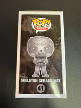 Load image into Gallery viewer, FUNKO POP ROCKS MY CHEMICAL ROMANCE SKELETON GERARD WAY EXCLUSIVE HOT TOPIC 41
