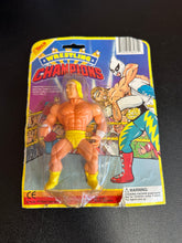 Load image into Gallery viewer, EToys Ro-el Wrestling Champs Champions Hulk Hogan Figure No Belt Reglued Damage LJN KO
