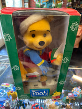 Load image into Gallery viewer, Telco Winnie the Pooh Animated Christmas Display Figure NONWORKING
