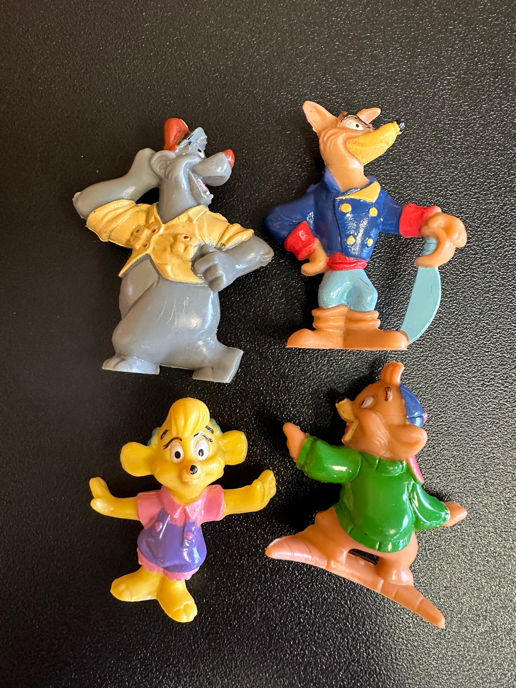 Kellogg’s 1991 Tailspin 2” Figures Set of 4