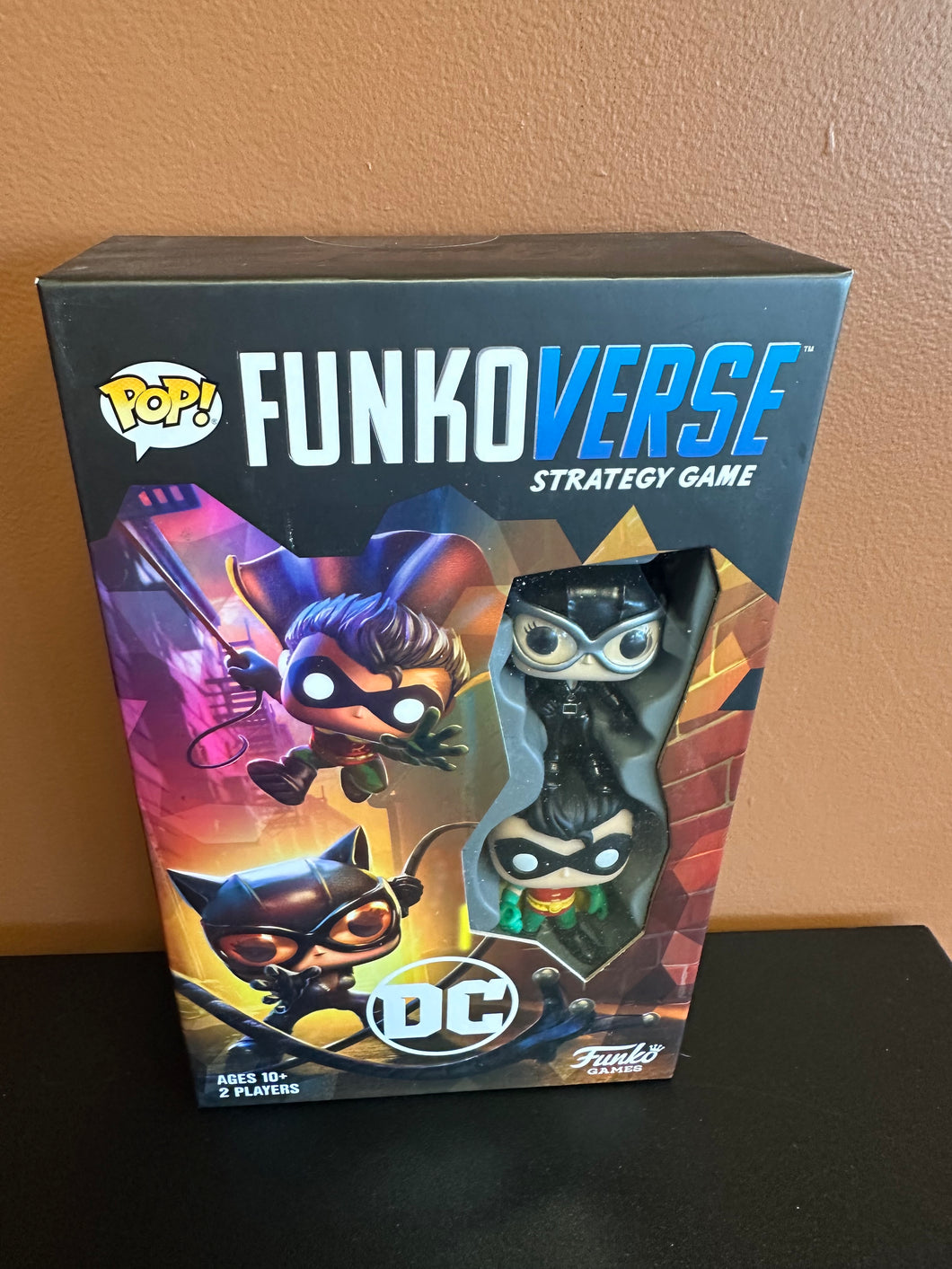 FUNKO POP GAMES FUNKOVERSE CATWOMAN ROBIN STRATEGY GAME