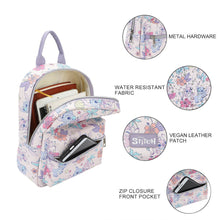 Load image into Gallery viewer, Disney Tropical Stitch And Angel Pink All-Over Print 11.5" Mini Backpack
