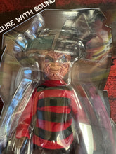 Load image into Gallery viewer, Living Dead Dolls Presents Nightmare on Elm Street Freddy Krueger Figure with Sound
