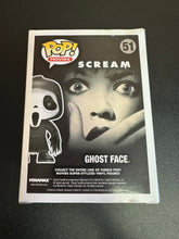 Load image into Gallery viewer, FUNKO POP SCREAM GHOST FACE AUTHENTIC 51 BOX DAMAGE
