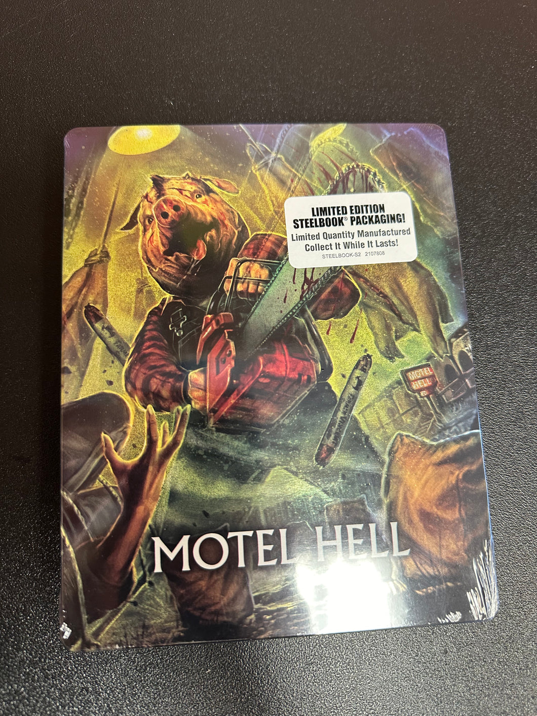 Motel Hell Steelbook [Blu-Ray] (NEW) Sealed