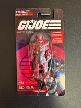 Load image into Gallery viewer, Hasbro G. I. Joe Red Ninja Mini Figure
