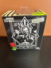 Load image into Gallery viewer, Mcfarlane Movie Maniacs Beetlejuice Betelgeuse Red Suit 6” Posed Figure
