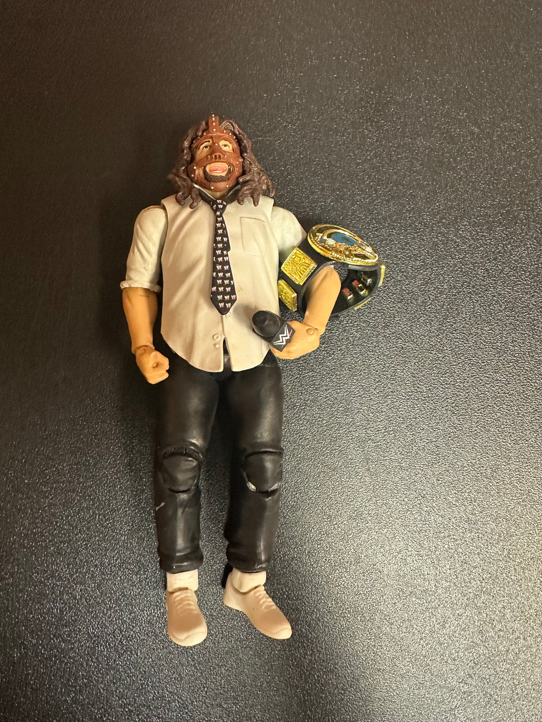 Mattel WWE Elite Summerslam Mankind Preowned Figure No Socko