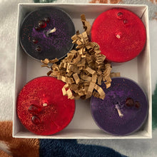 Load image into Gallery viewer, Vampire Tears Tealight Candles | Red Wine &amp; Plum Scent | 
