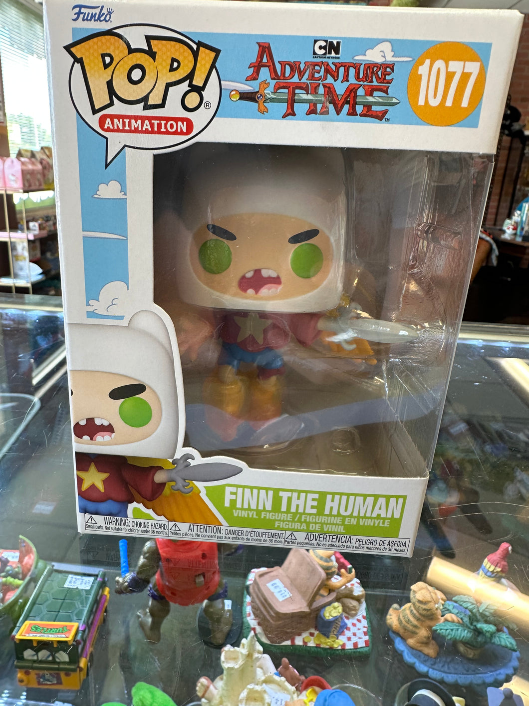 FUNKO POP ADVENTURE TIME ULTIMATE WIZARD FINN THE HUMAN 1077