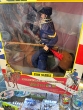 Load image into Gallery viewer, Soldiers of the World Civil War N.C.O. U.S. Cavalry Union Soldier 12” with Horse in Box
