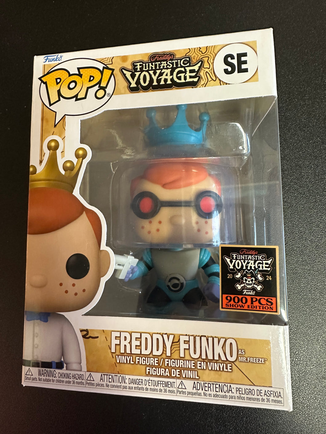 FUNKO POP FUNTASTIC VOYAGE FREDDY FUNKO AS MR. FREEZE SE 900 PCS SEE PICS