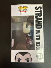 Load image into Gallery viewer, FUNKO POP DUNGEONS &amp; DRAGONS STRAHD WITH D20 GAMESTOP 782
