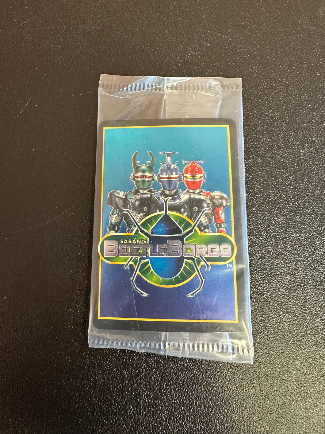 Bandai 1996 Cardzillion Vending Machine Saban’s BeetleBorgs Sealed Card