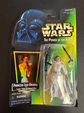 Load image into Gallery viewer, KENNER STAR WARS POWER OF THE FORCE PRINCESS LEIA ORGANA WITH LASER PISTOL &amp; ASSAULT RIFLE
