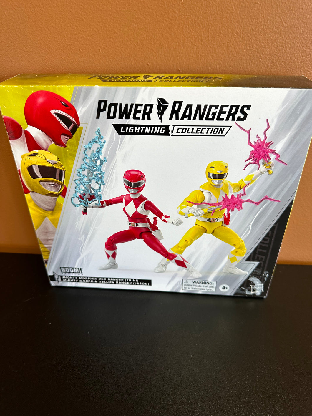 Hasbro Power Rangers Lightning Collection Red(Trini) & Yellow(Jason) Ranger