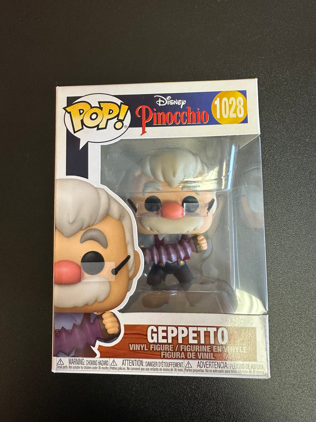 FUNKO POP DISNEY PINNOCCHIO GEPPETTO 1028