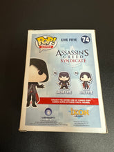 Load image into Gallery viewer, FUNKO POP ASSASSIN’S CREED SYNDICATE EVIE FRYE 74 BOX DAMAGE
