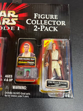 Load image into Gallery viewer, Star Wars Episode 1 Anakin Skywalker &amp; Obi-Wan Kenobi Naboo 2 Pack Collector Exclusive
