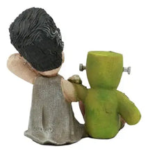 Load image into Gallery viewer, Pinhead Monster Mad Stitch Love Frankenstein and Bride
