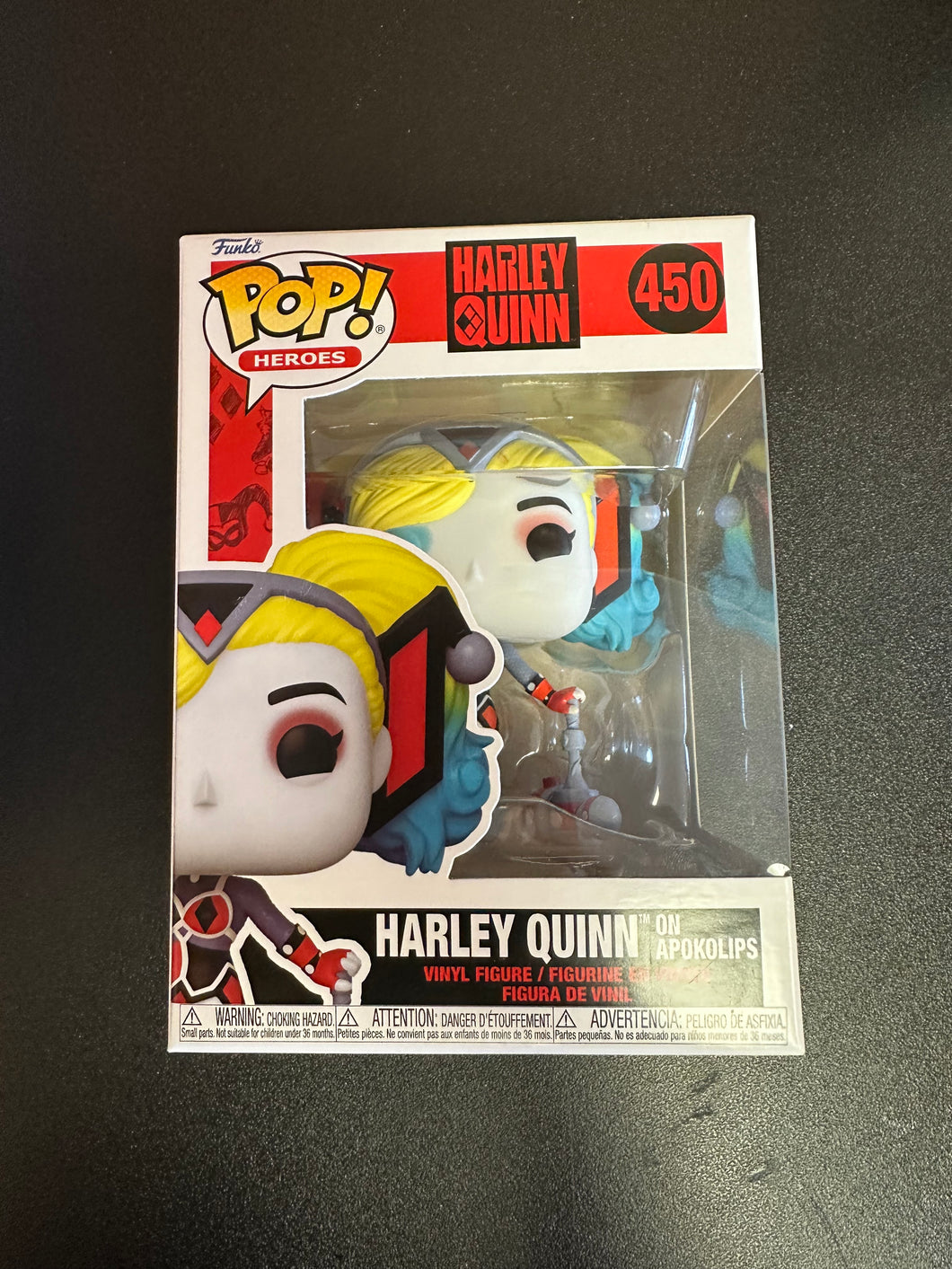 FUNKO POP DC HARLEY QUINN WITH PIZZA 452