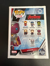 Load image into Gallery viewer, FUNKO POP MARVEL AVENGERS AGE OF ULTRON VISION FYE 71 Box Damage
