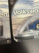 Load image into Gallery viewer, Hot Wheels 100% Volkswagen Series Set 1-4 Card Damage
