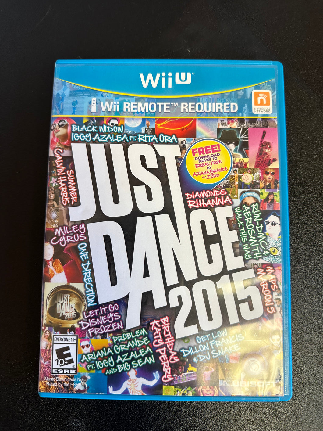 WIIU JUST DANCE 2015 PREOWNED GAME REMOTE REQUIRED