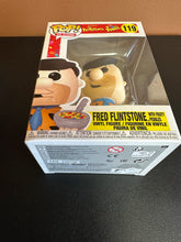 Load image into Gallery viewer, FUNKO POP AD ICONS FRED FLINTSTONE WITH FRUITY PEBBLES 119
