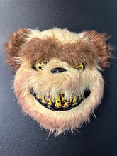 Load image into Gallery viewer, FUZZY BLOODY BEAR VACUFORM PLASTIC MASK PREOWNED
