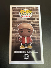 Load image into Gallery viewer, FUNKO POP ROCKS THE NOTORIOUS B.I.G. WITH CHAMPAGNE EXCLUSIVE HOT TOPIC 153
