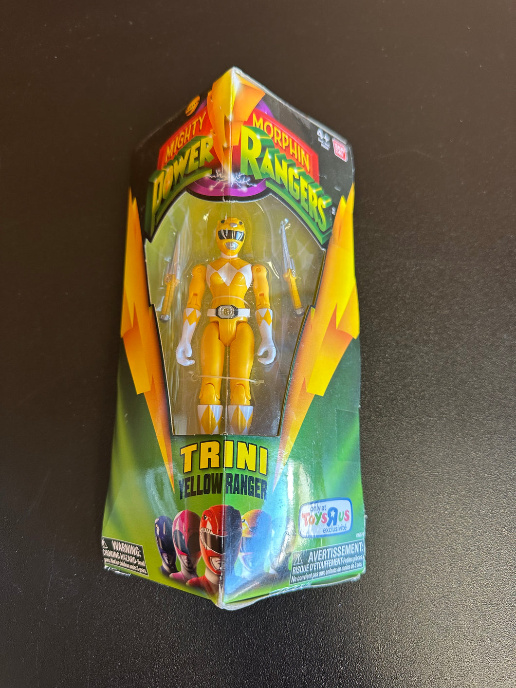 Bandai Saban’s MMPR Trini Yellow Ranger Toys R Us Exclusive