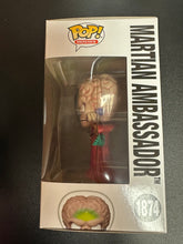 Load image into Gallery viewer, FUNKO POP MOVIES MARS ATTACKS! MARTIAN AMBASSADOR 1874
