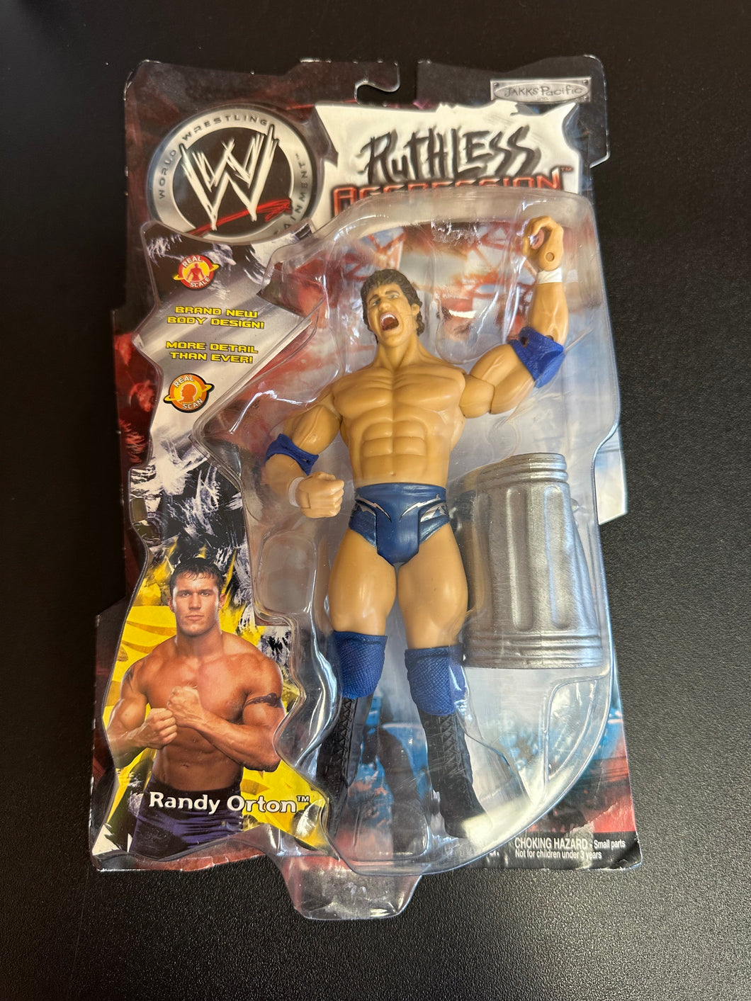 JAKKS PACIFIC WWE  RUTHLESS AGRESSION RANDY ORTON FIGURE