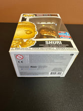 Load image into Gallery viewer, FUNKO POP MARVEL STUDIOS GOLD SHURI 2018 FALL CONV. 393
