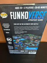 Load image into Gallery viewer, FUNKO POP GAMES FUNKOVERSE CATWOMAN ROBIN STRATEGY GAME
